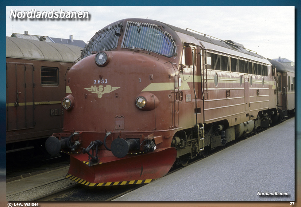 Eisenbahnmagazin Dovrebane und Nordlandsbanen in Norwegen
