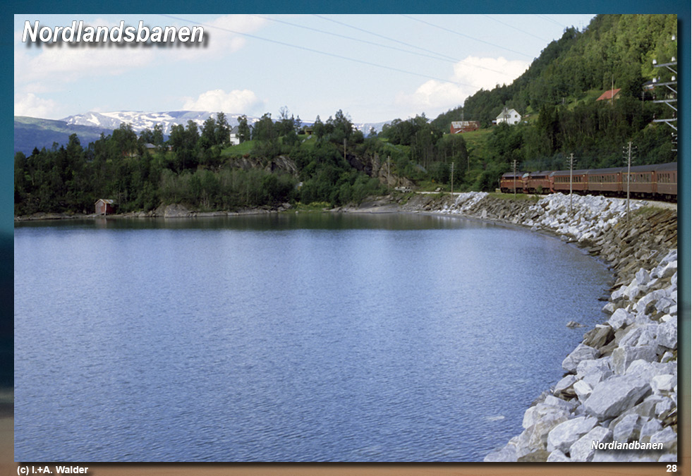 Eisenbahnmagazin Dovrebane und Nordlandsbanen in Norwegen