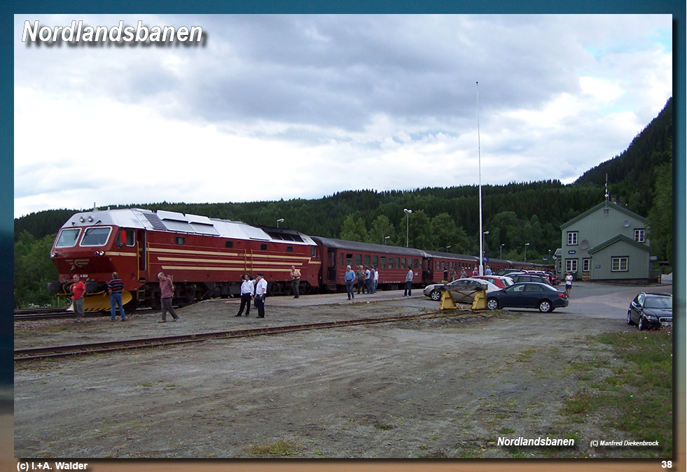 Eisenbahnmagazin Dovrebane und Nordlandsbanen in Norwegen