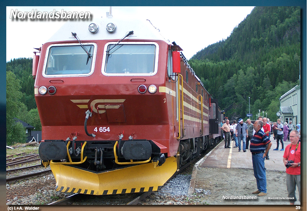 Eisenbahnmagazin Dovrebane und Nordlandsbanen in Norwegen
