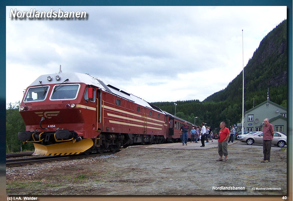 Eisenbahnmagazin Dovrebane und Nordlandsbanen in Norwegen