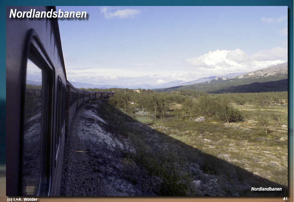 Eisenbahnmagazin Dovrebane und Nordlandsbanen in Norwegen