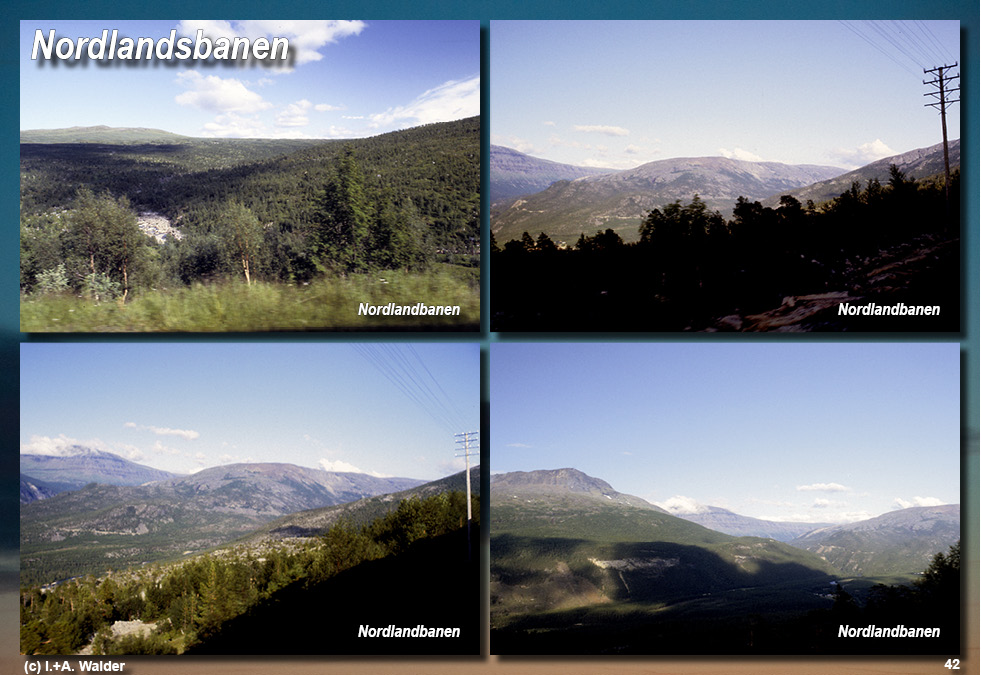 Eisenbahnmagazin Dovrebane und Nordlandsbanen in Norwegen