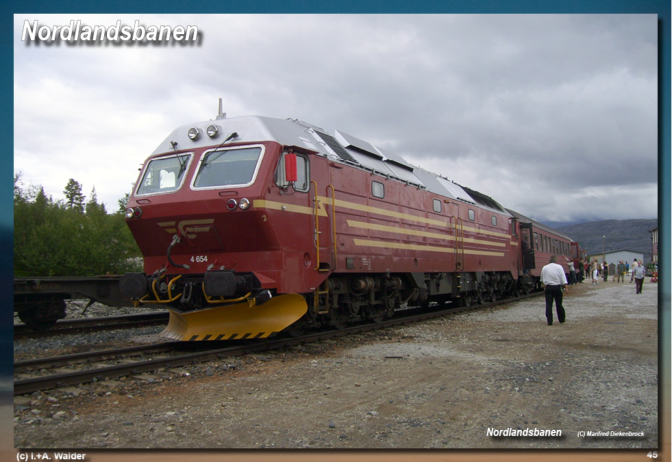 Eisenbahnmagazin Dovrebane und Nordlandsbanen in Norwegen