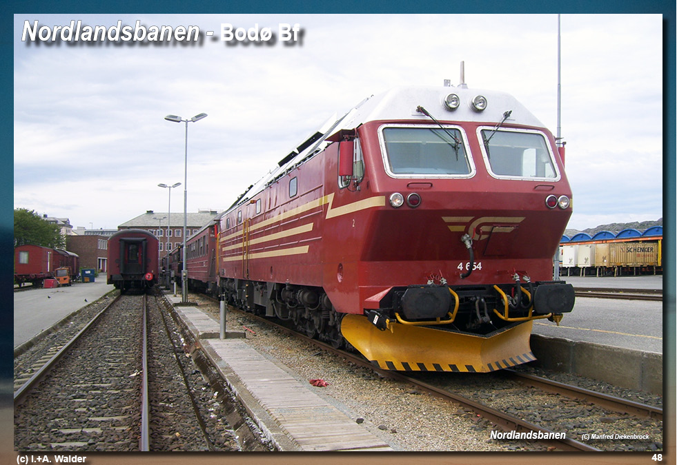 Eisenbahnmagazin Dovrebane und Nordlandsbanen in Norwegen