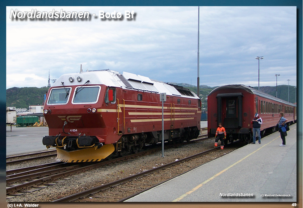 Eisenbahnmagazin Dovrebane und Nordlandsbanen in Norwegen