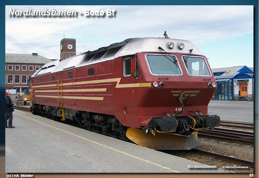Eisenbahnmagazin Dovrebane und Nordlandsbanen in Norwegen