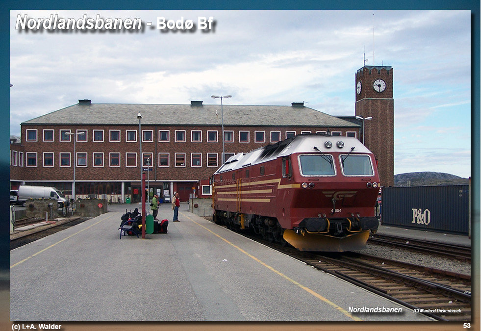 Eisenbahnmagazin Dovrebane und Nordlandsbanen in Norwegen