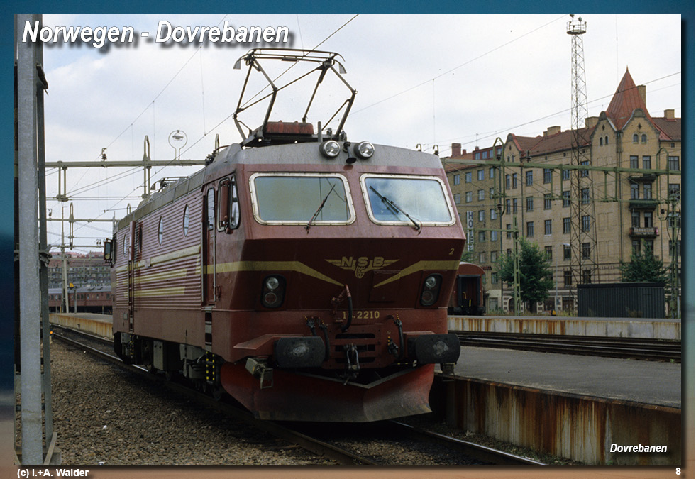 Eisenbahnmagazin Dovrebane und Nordlandsbanen in Norwegen