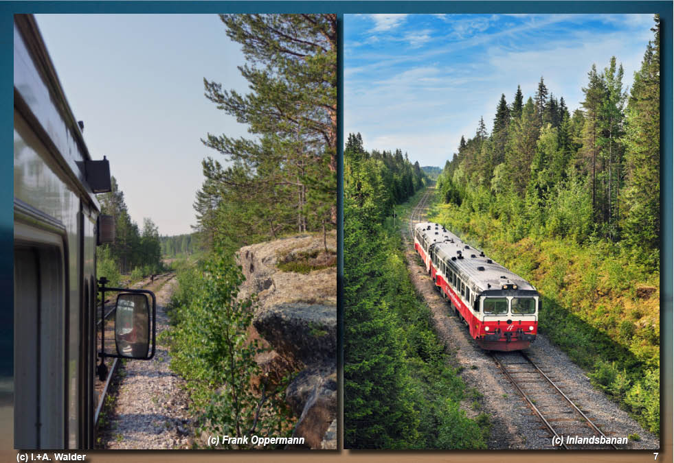Inlandsbahn in Schweden