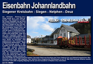 Eisenbahnmagazin Johannlandbahn