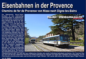 Eisenbahnmagazin: Frankreich - Chemins-de-fer-de-Provence