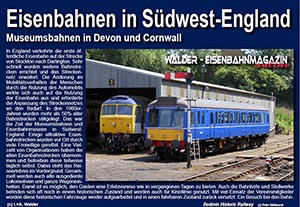 Eisenbahnen in Südwest-England