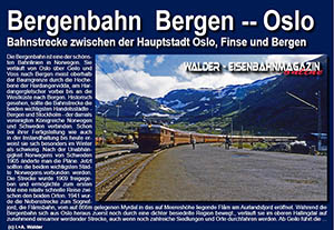 Eisenbahnmagazin Bergenbahn