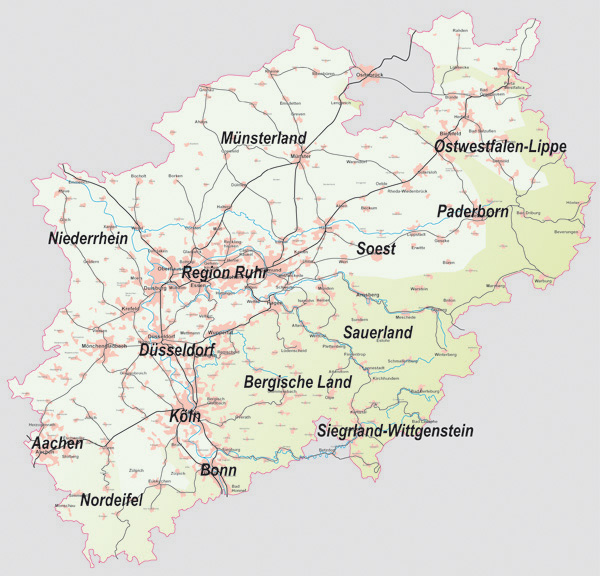 Reiseführer Nordrhein-Westfalen 