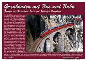 Reiseführer Graubünden mit Bus und Bahn entdecken