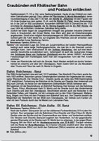 Reiseführer Graubünden mit Bus und Bahn entdecken