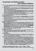 Reiseführer Graubünden mit Bus und Bahn entdecken