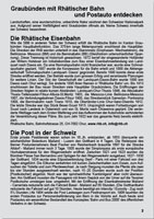 Reiseführer Graubünden mit Bus und Bahn entdecken