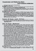 Reiseführer Graubünden mit Bus und Bahn entdecken