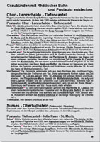 Reiseführer Graubünden mit Bus und Bahn entdecken