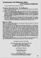 Reiseführer Graubünden mit Bus und Bahn entdecken