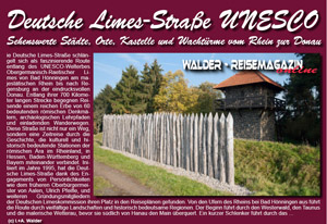 Reiseführer Deutsche Limes-Straße - Reiseführer Deutsche Limes-Straße