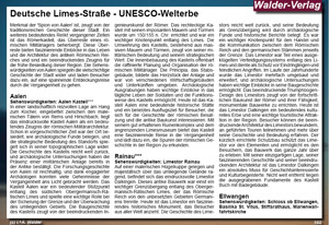 Reiseführer Deutsche Limes-Straße - Reiseführer Deutsche Limes-Straße