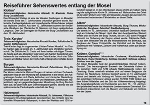 Reiseführer Mosel