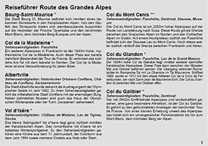Reiseführer Route des Grandes Alpes