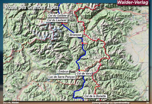 Reiseführer Route des Grandes Alpes