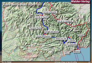 Reiseführer Route des Grandes Alpes