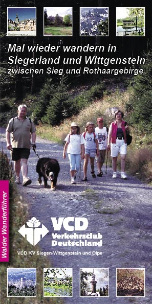 Walder-Verlag Reisetipps-Europa Wanderf&uuml;hrer Mal wieder wandern in Siegerland und Wittgenstein