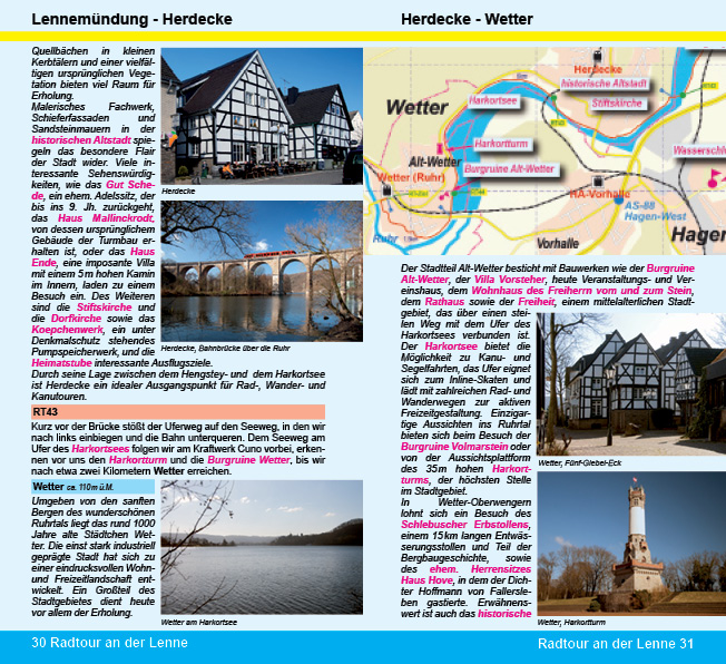 Radtour Lenneroute von Winterberg nach Hagen