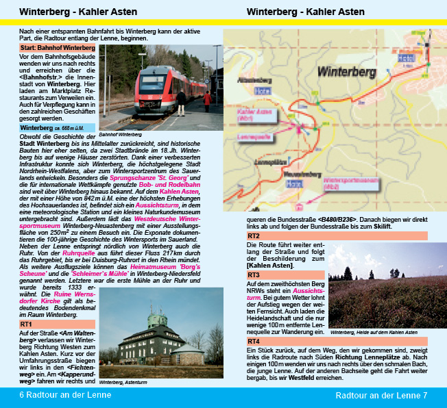 Radtour Lenneroute von Winterberg nach Hagen
