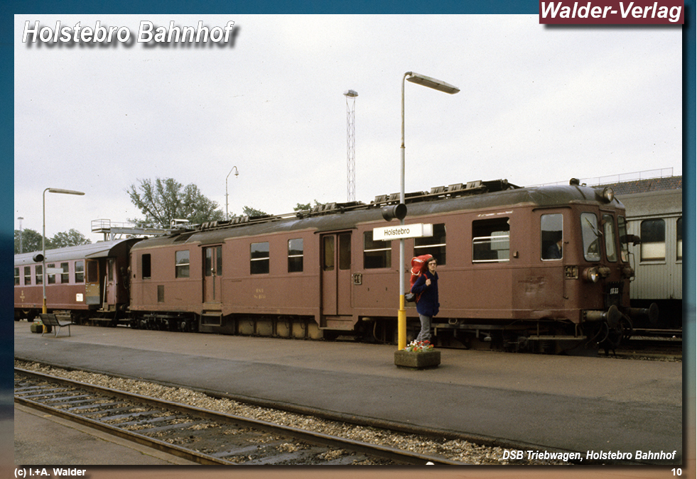 Reiseführer Bahnreise durch Skandinavien - Bahnstrecke in Jütland