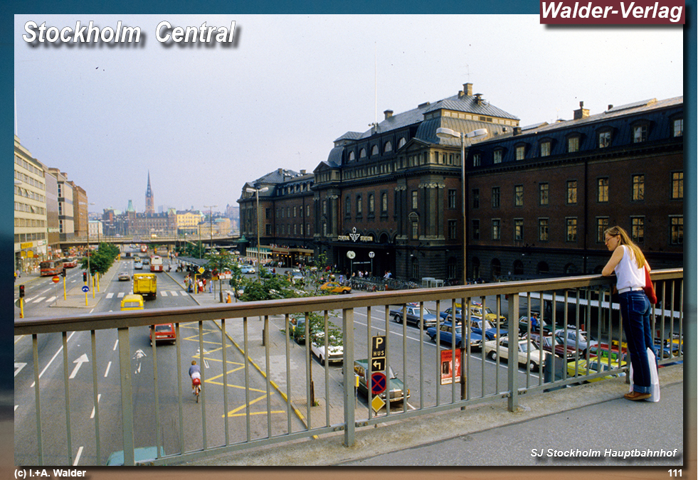 Reiseführer Bahnreise durch Skandinavien - Stockholm Hauptbahnhof