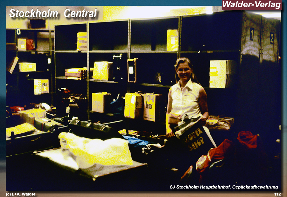 Reiseführer Bahnreise durch Skandinavien - Stockholm Hauptbahnhof