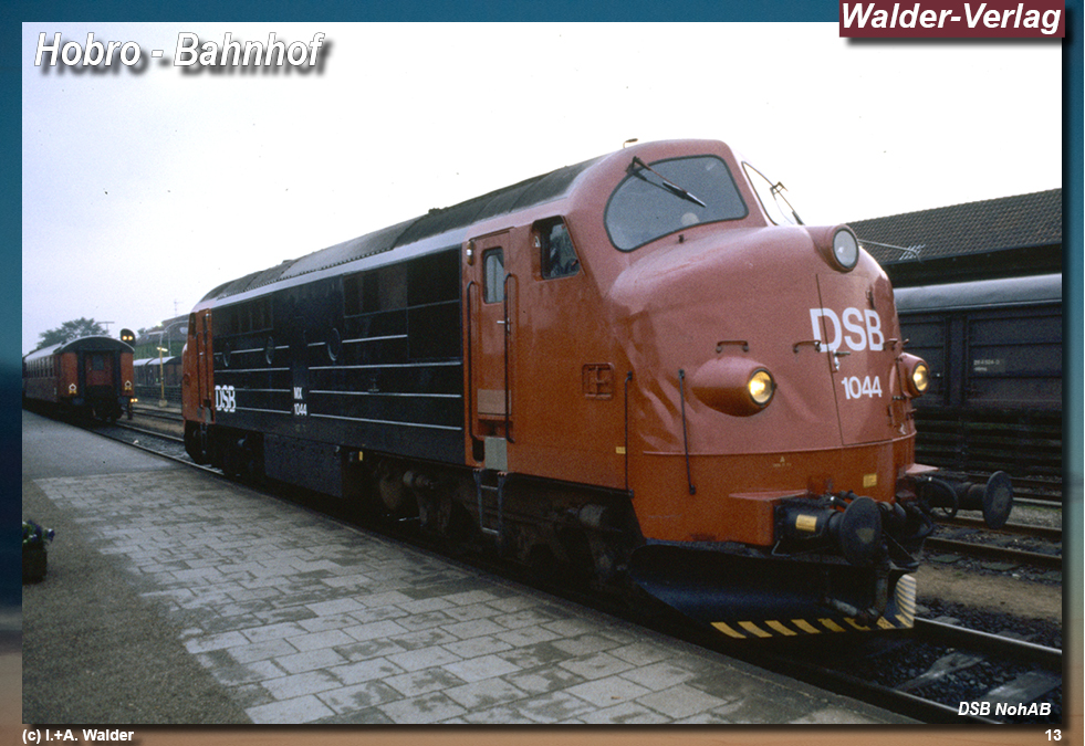 Reiseführer Bahnreise durch Skandinavien - Bahnstrecke in Jütland