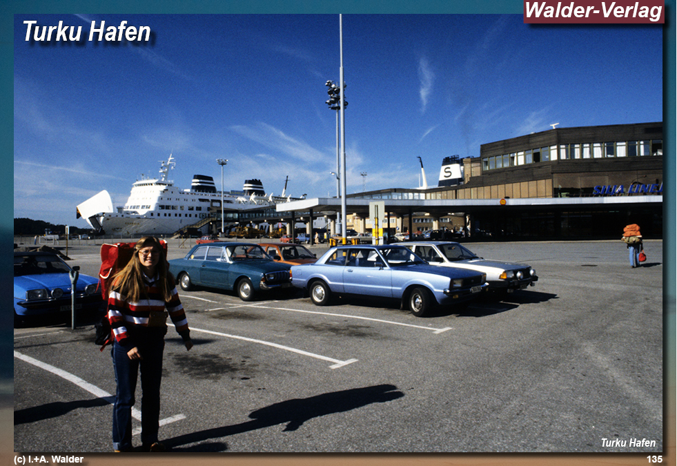 Reiseführer Bahnreise durch Skandinavien - Turku Hafen