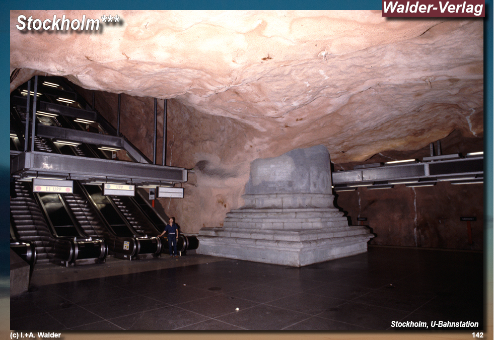 Reiseführer Bahnreise durch Skandinavien - Stockholm - Schwedens Hauptstadt 