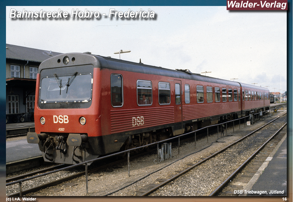 Reiseführer Bahnreise durch Skandinavien - Bahnstrecke in Jütland