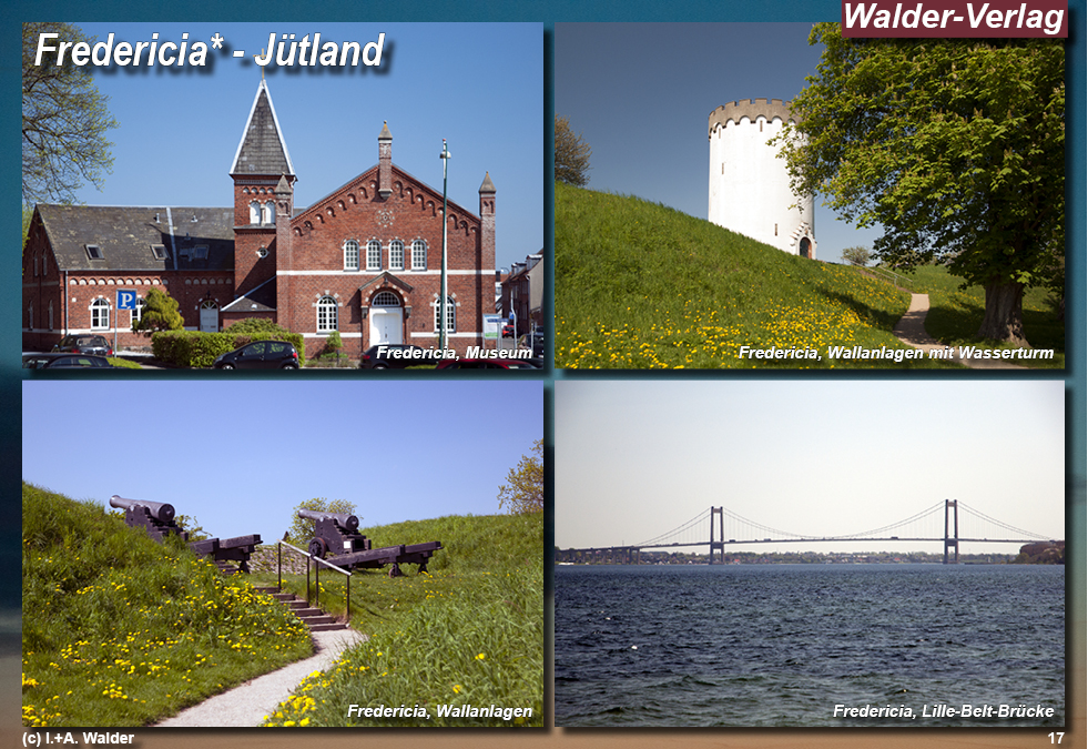 Reiseführer Bahnreise durch Skandinavien - Fredericia - Jütdland