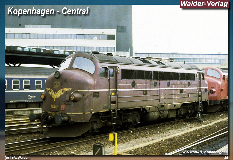Reiseführer Bahnreise durch Skandinavien - Kopenhagen Hauptbahnhof