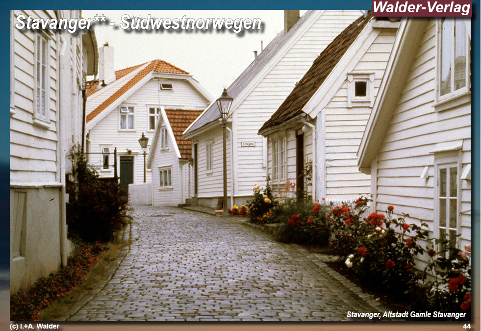 Reiseführer Bahnreise durch Skandinavien - Stavanger - Südwestnorwegen