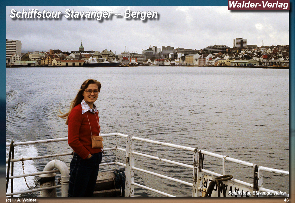Reiseführer Bahnreise durch Skandinavien - Schiffstour Stavanger -- Bergen