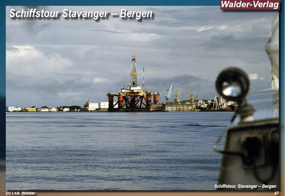 Reiseführer Bahnreise durch Skandinavien - Schiffstour Stavanger -- Bergen