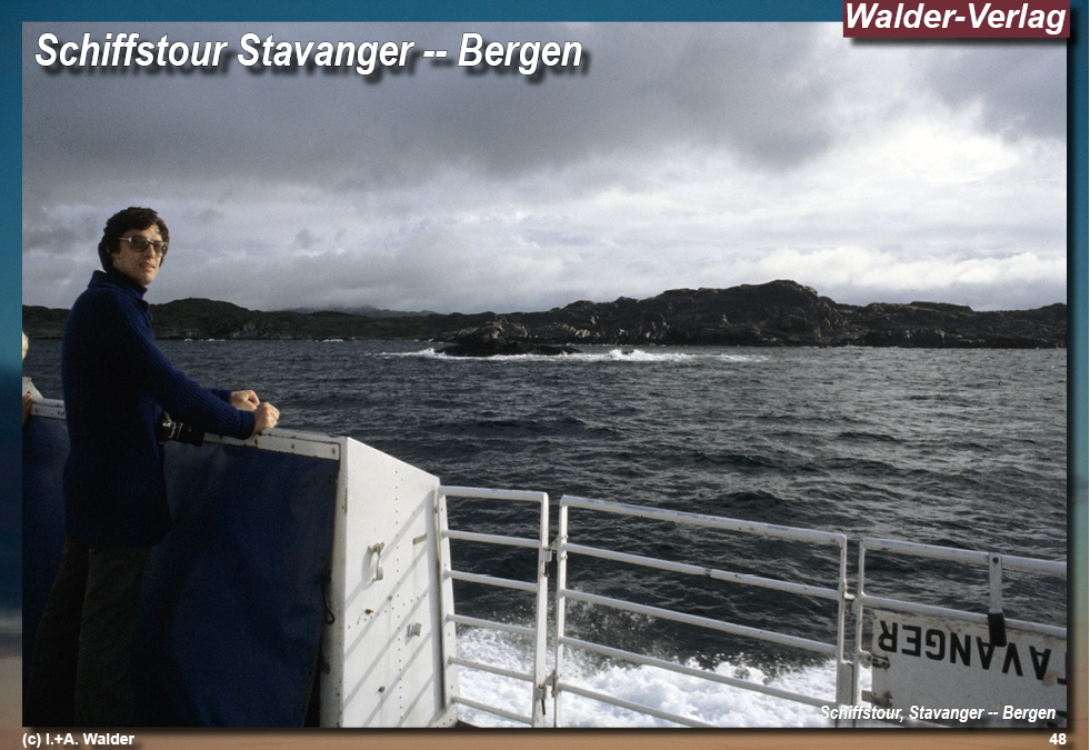 Reiseführer Bahnreise durch Skandinavien - Schiffstour Stavanger -- Bergen