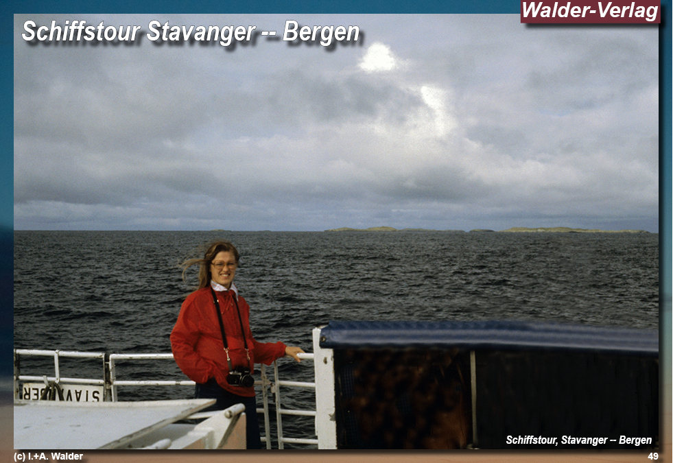 Reiseführer Bahnreise durch Skandinavien - Schiffstour Stavanger -- Bergen