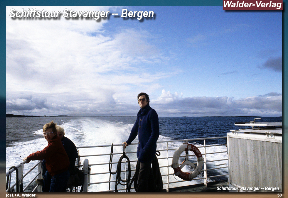 Reiseführer Bahnreise durch Skandinavien - Schiffstour Stavanger -- Bergen